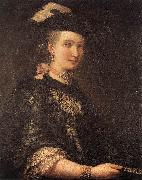 LONGHI, Alessandro Portrait of a Lady d oil painting on canvas